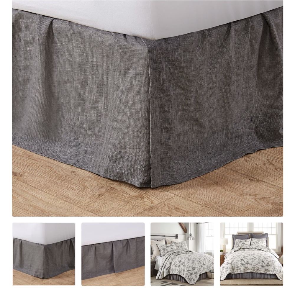 Nina Home Bed Skirt and Shams